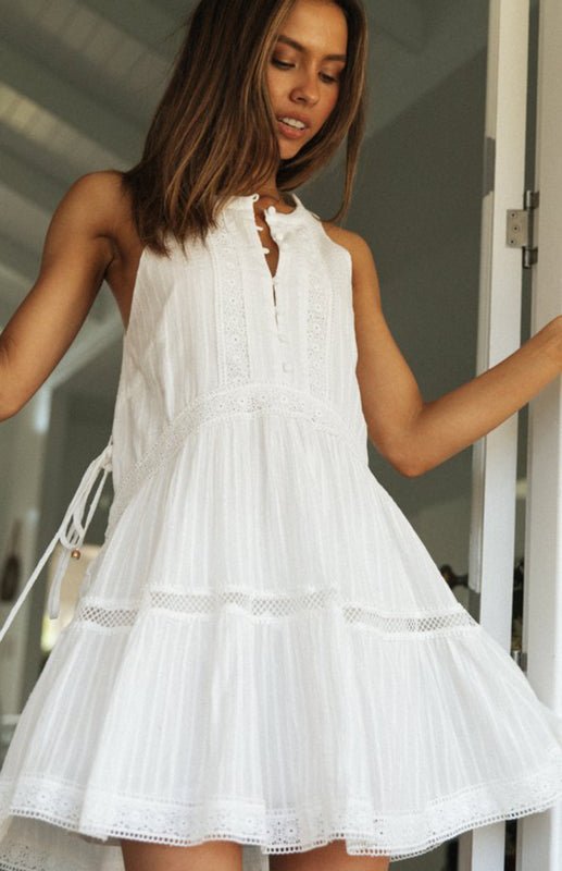 Shelby Boho Sleeveless Mini Dress
