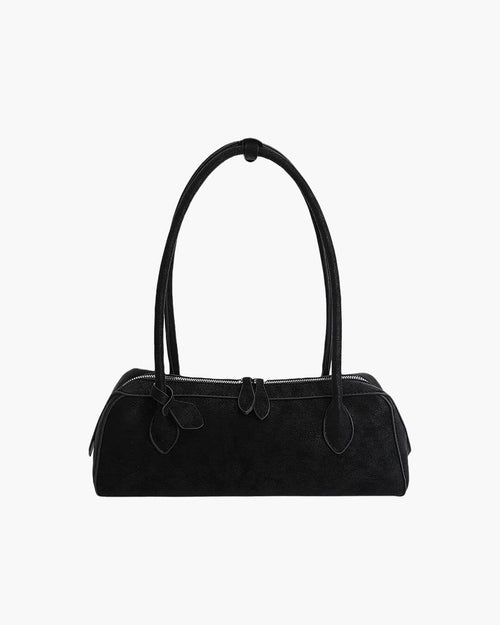Adora Suede Baguette Bag