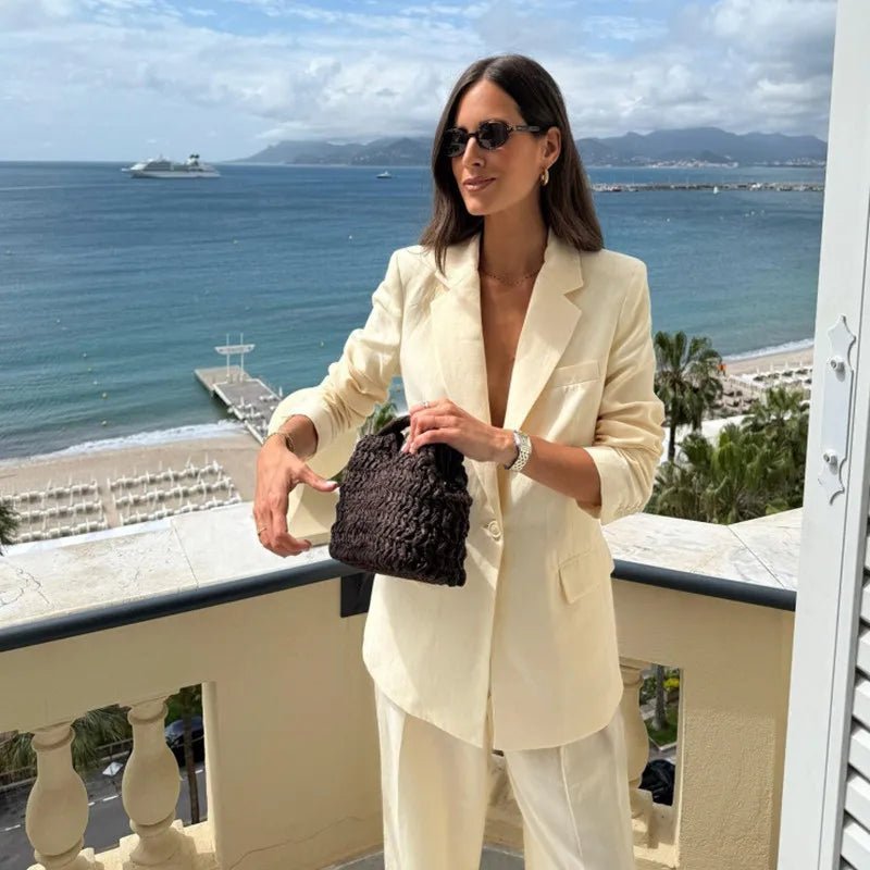 Bianca Woven Rattan Tote