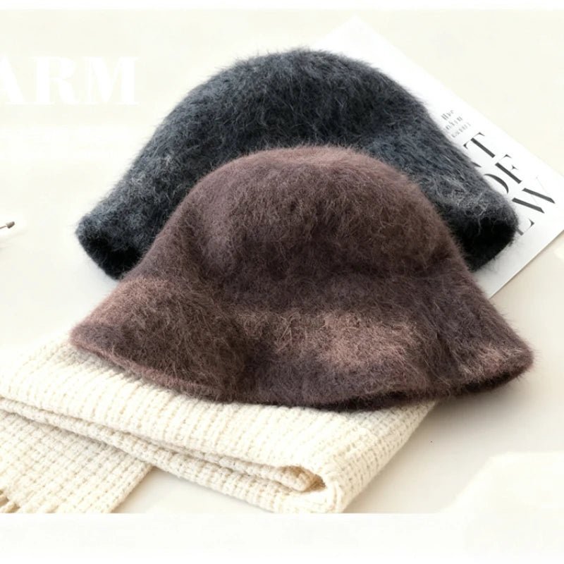 Kyla Fuzzy Bucket Hat