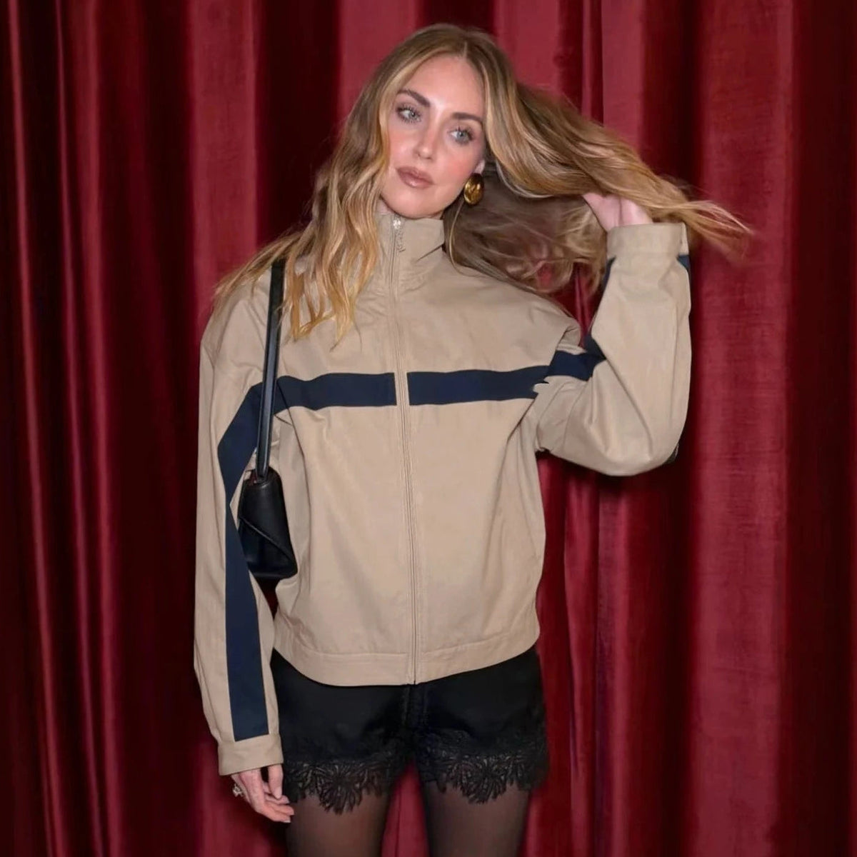 Amanda Vintage Bomber Jacket
