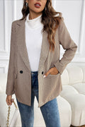 Beatrice Vintage Houndstooth Blazer