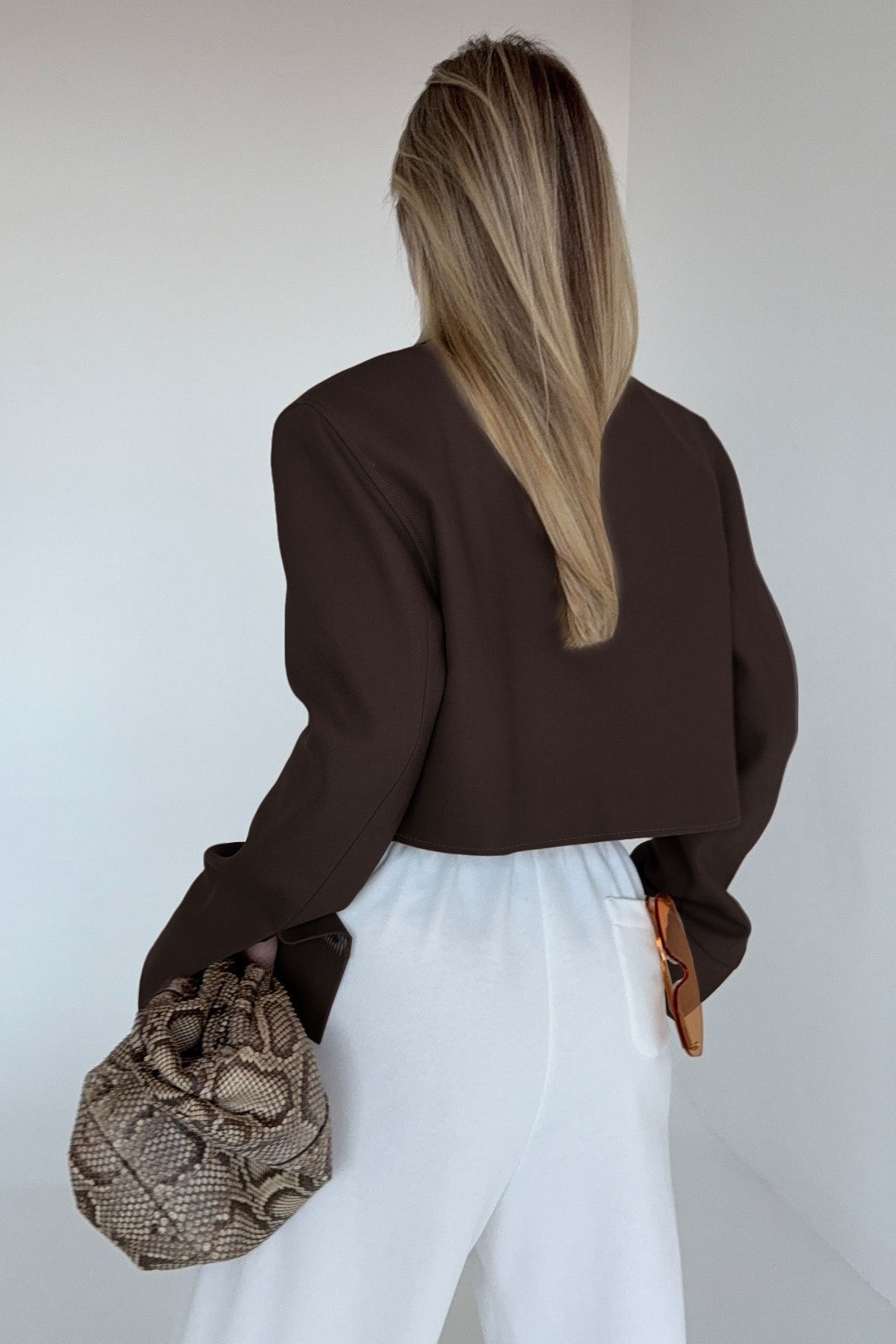 Dida Brown Zip Jacket
