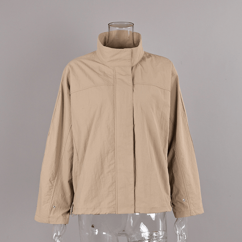 Farah Funnel Neck Windbreaker Jacket