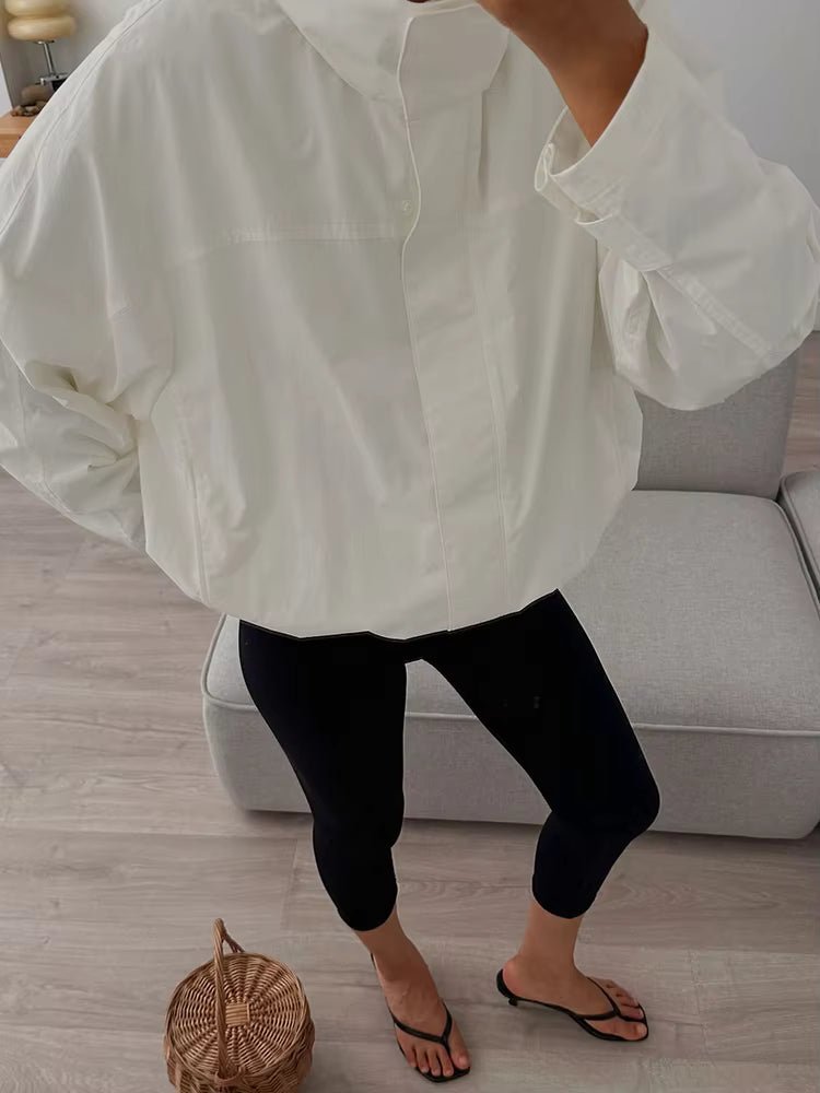 Melanie Hooded Windbreaker Jacket
