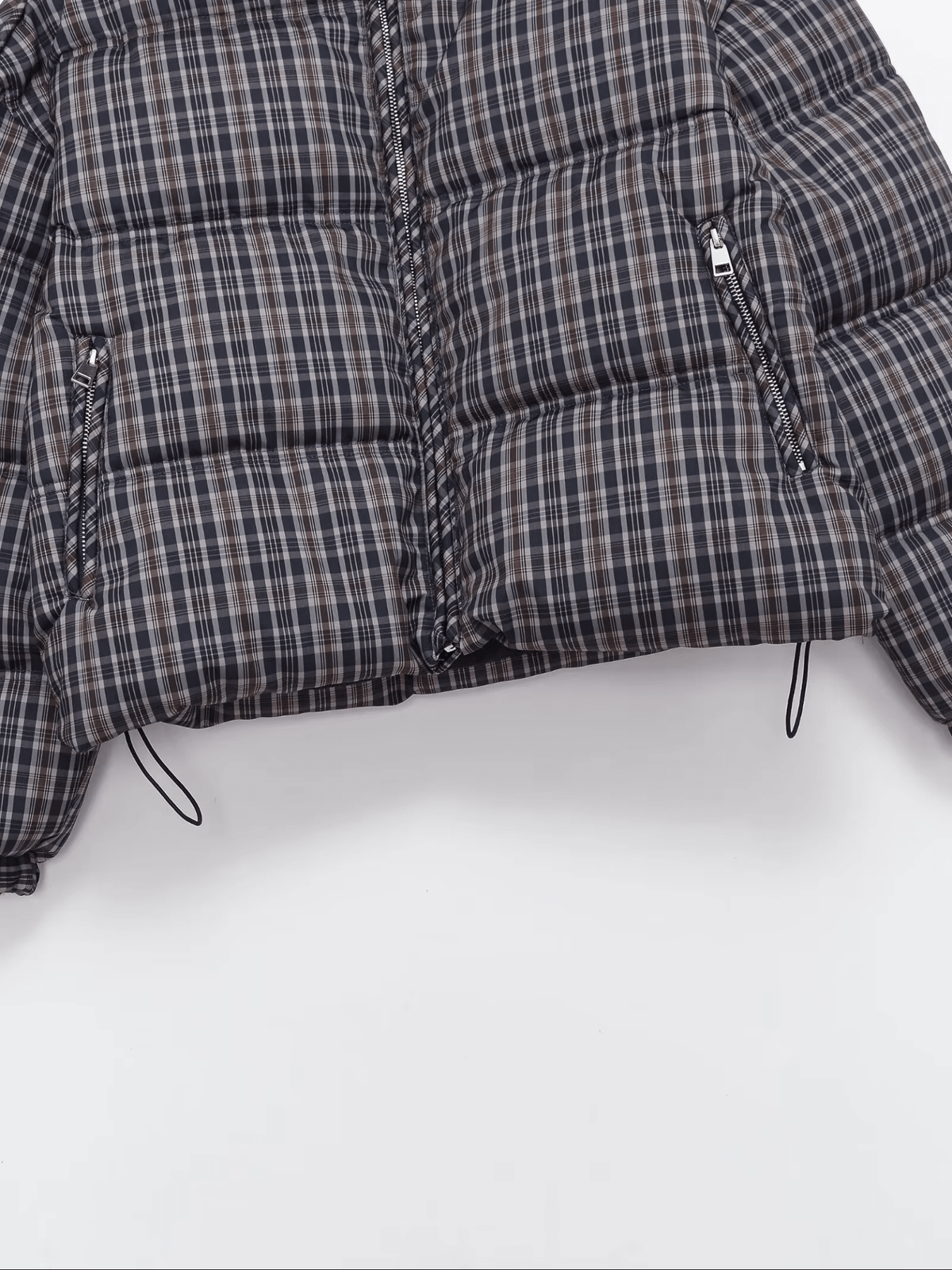 Monica Plaid Puffer Jacket