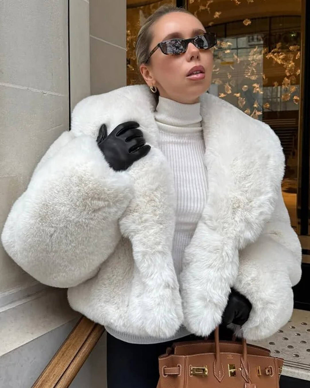 Adelheid Faux Fur Coat