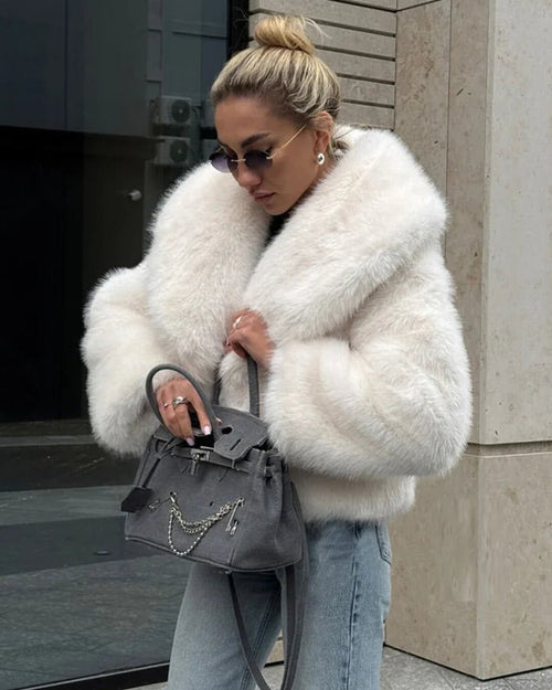 Adelheid Faux Fur Coat