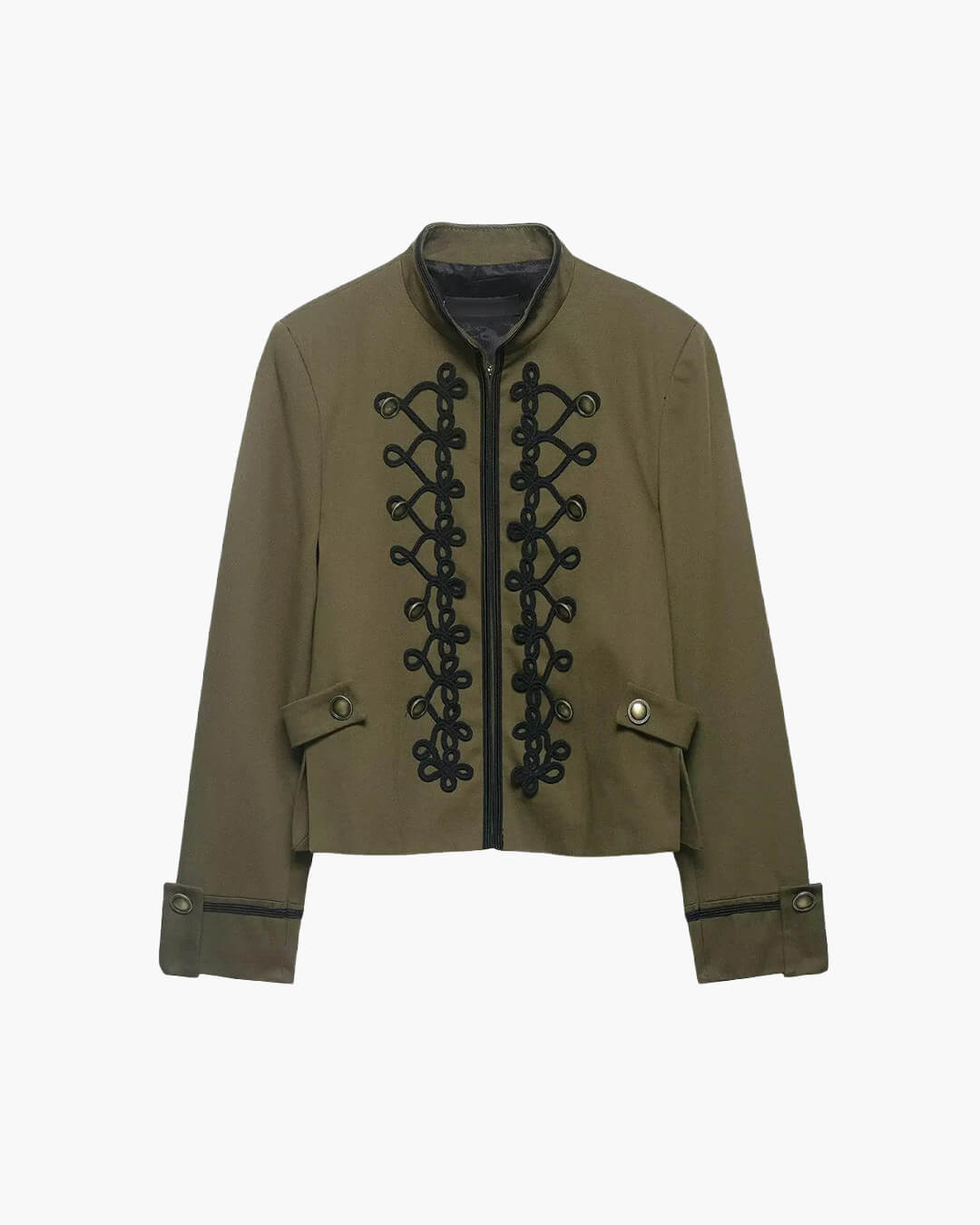 Becky Rope Knot Buckle Napoleon Jacket