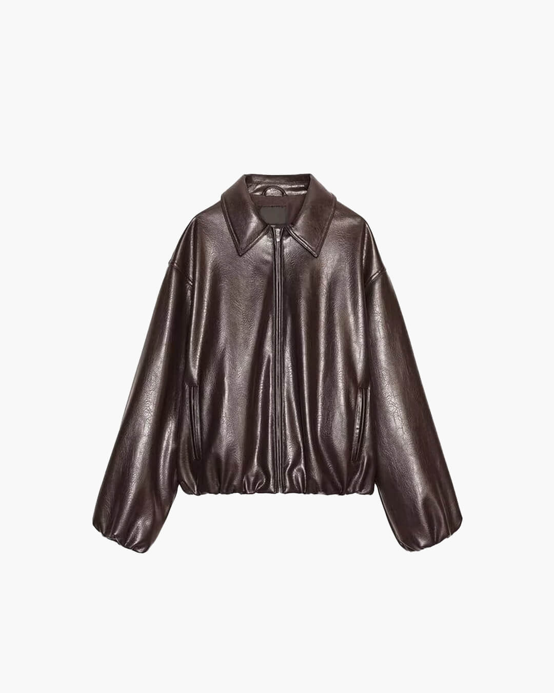 Adrila Faux Leather Jacket