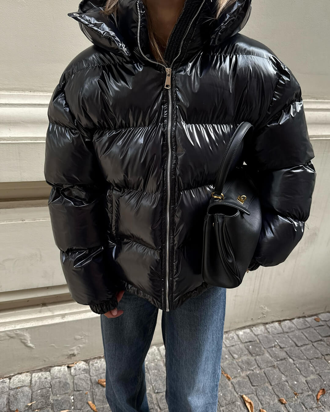 Geraldine Kapüşonlu Şişme Mont