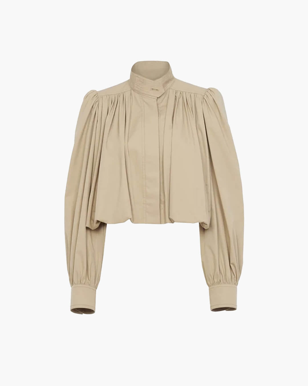 Jenna Loose Fit Pleated Jacket