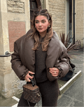 Lara Lapel Leather Jacket