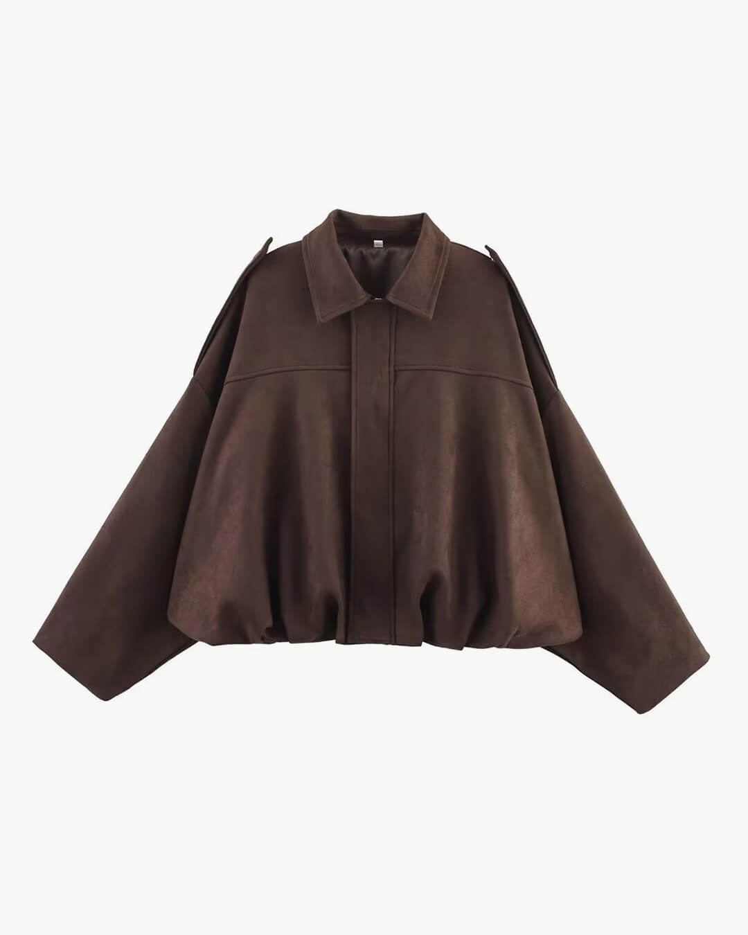 Katherine Suede Bomber Jacket