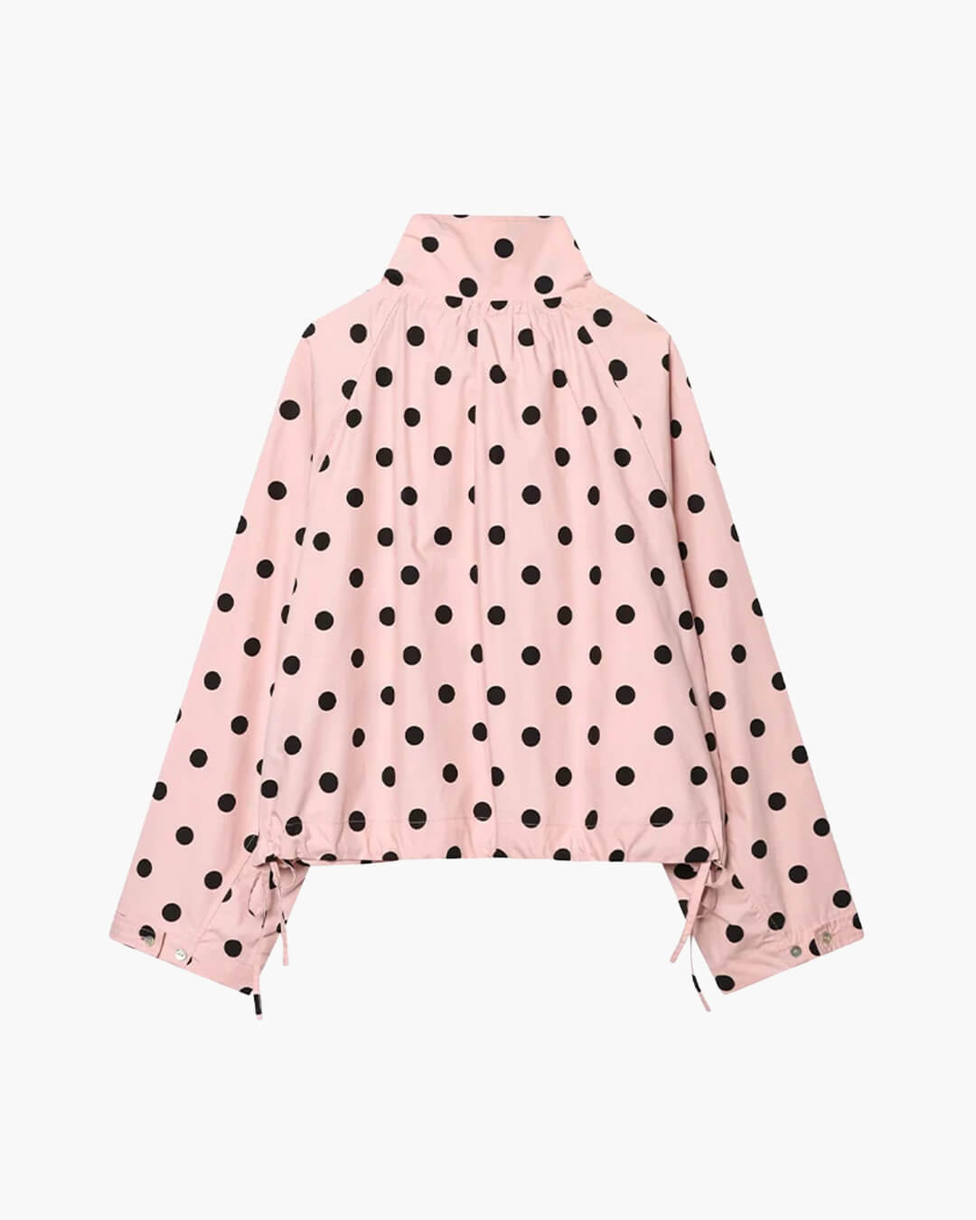 Patricia Polka Dot High Collar Jacket