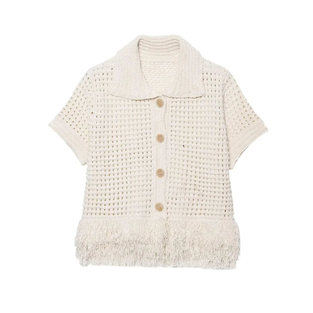 Beatrice Knitted Tassel Skirt Set