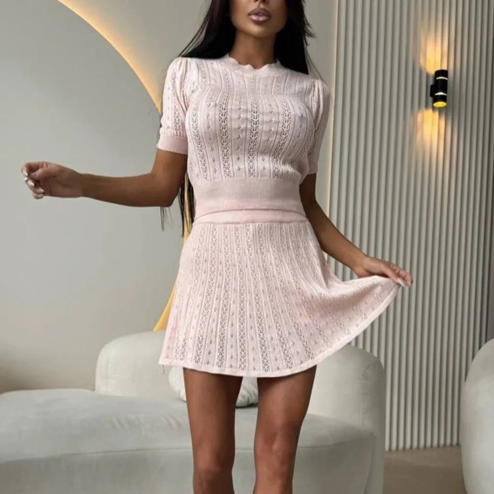 Melissa İki Parçalı Kısa Etek Takımı