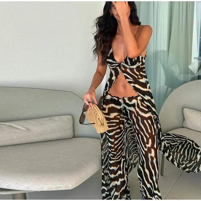 Bianca Zebra Tunik Üst ve Pantolon Takımı