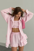 Brielle Three Piece Ruffled Set
