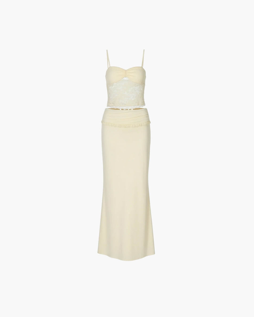 Leanna Lace Maxi Skirt Set
