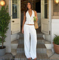 Renata Halter Cotton Two-Piece Set