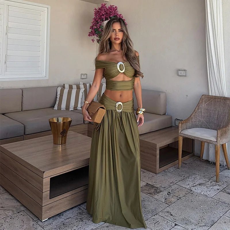 Naomi İki Parçalı Crop Takımı