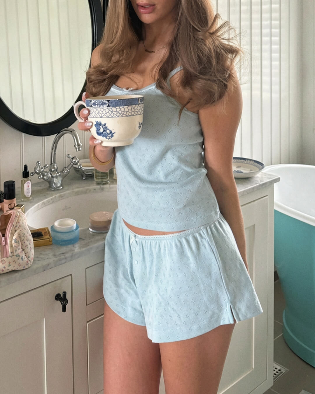 Gladys Kolsuz Üstlü Pijama Takımı