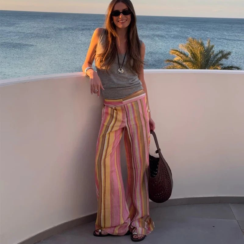 Anne Geniş Paçalı Palazzo Pantolon