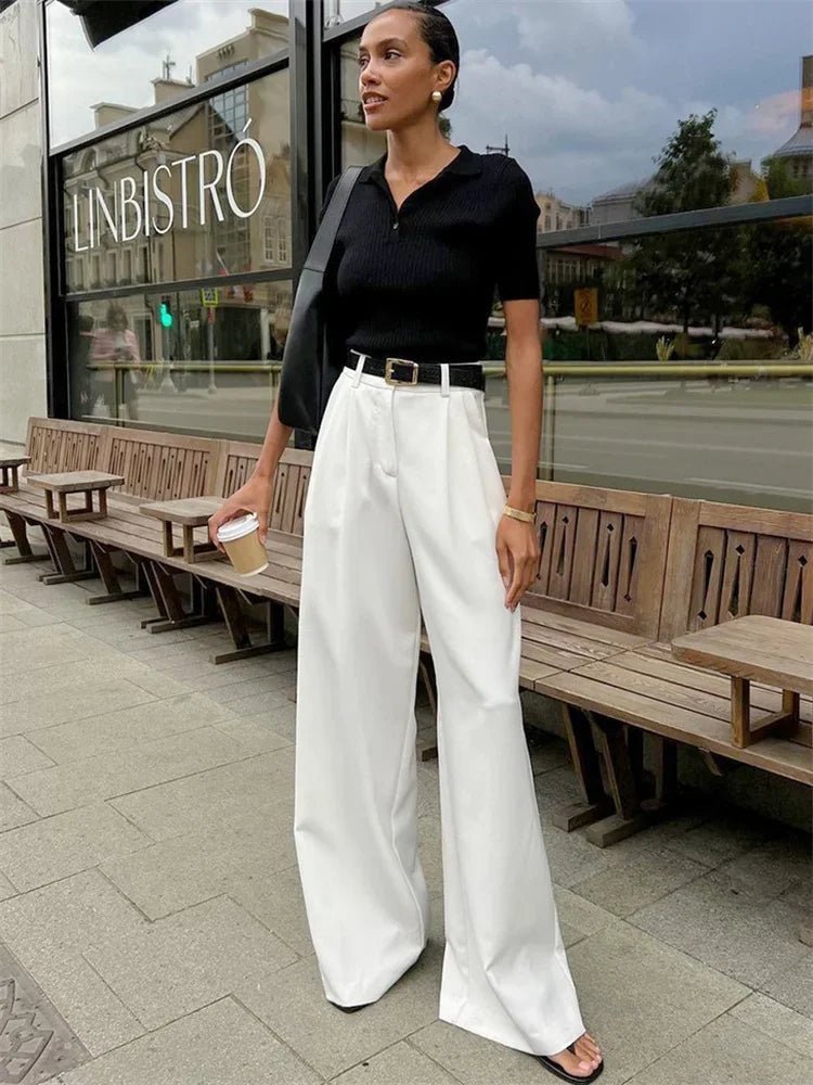 Celia High Waisted Wide Leg Pants