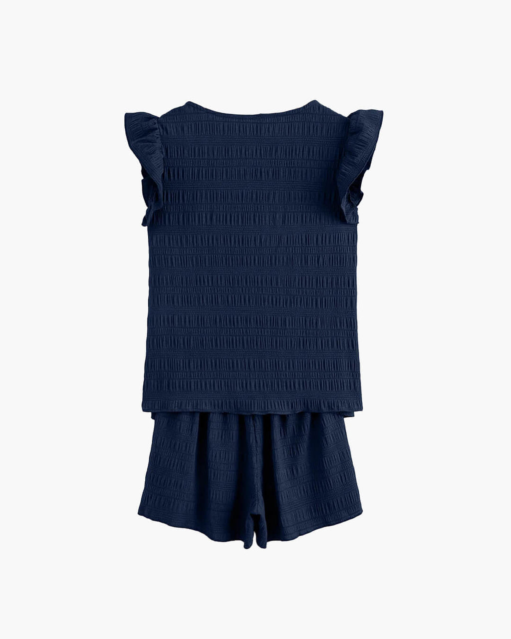 Emily Textured Blouse & Shorts Set