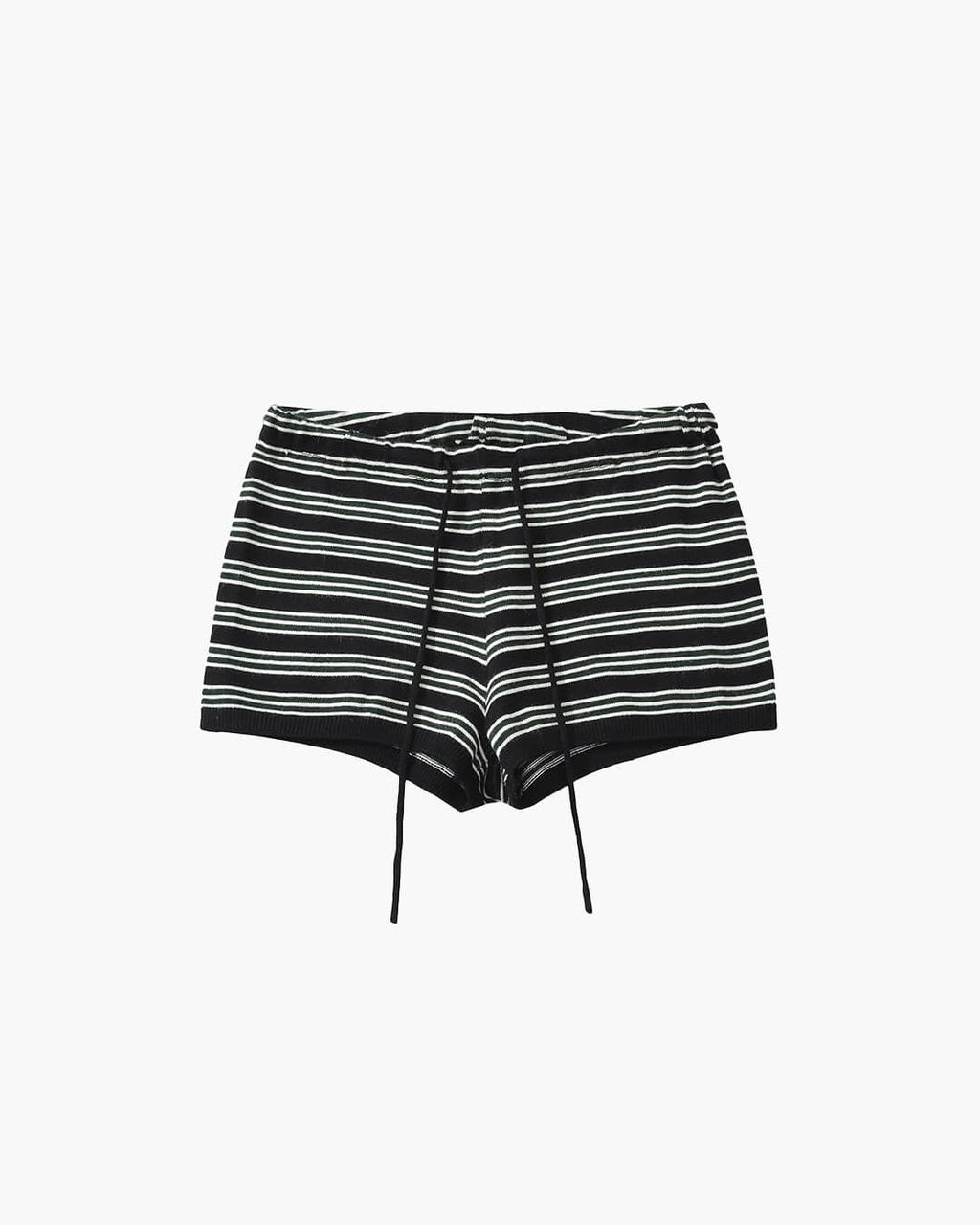 Nicole Striped Cardigan Shorts Set