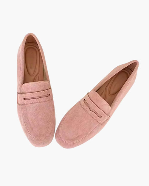 Adira Suede Slip-On Loafers