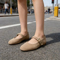 Morgana Suede Ballet Flats
