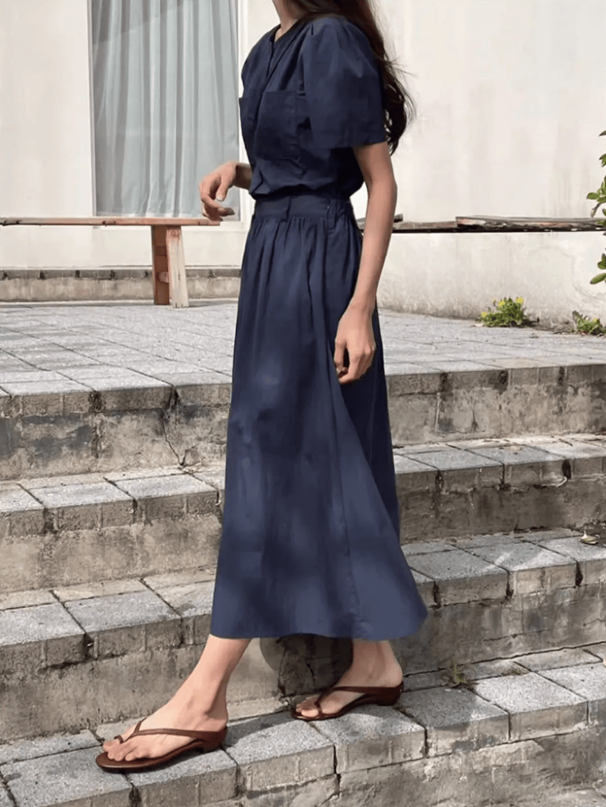 Sophia Clip Toe Flat Slipper
