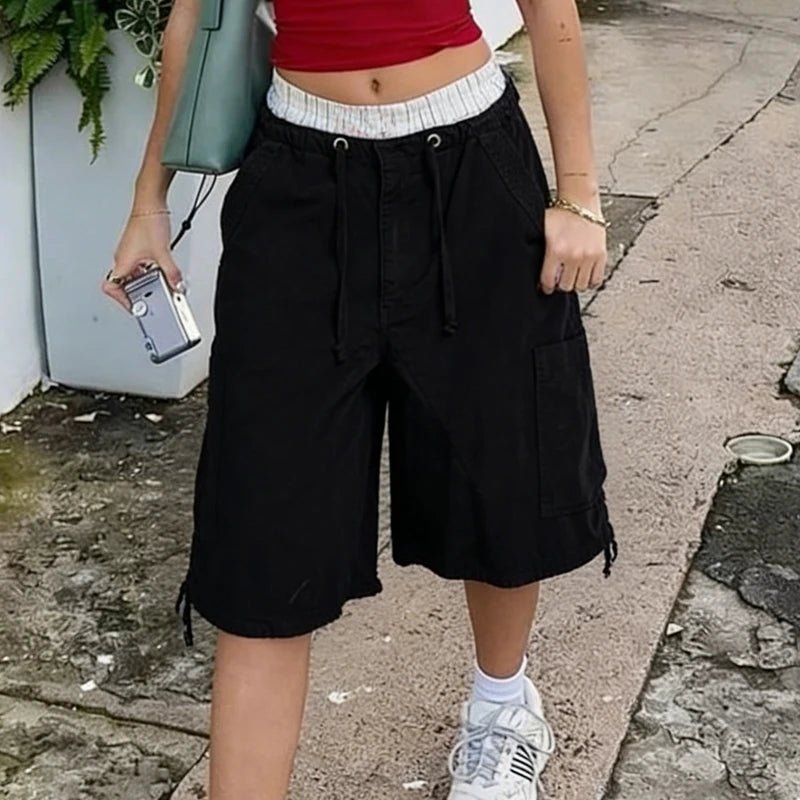Riley Bol Kesim Kargo Kot Şort
