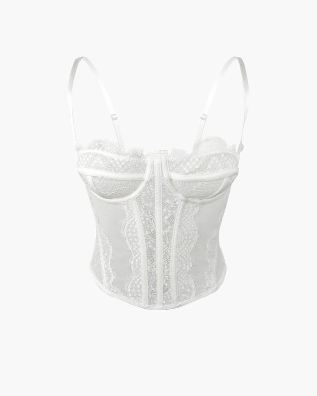 Antonia Strap Lace Corset Top