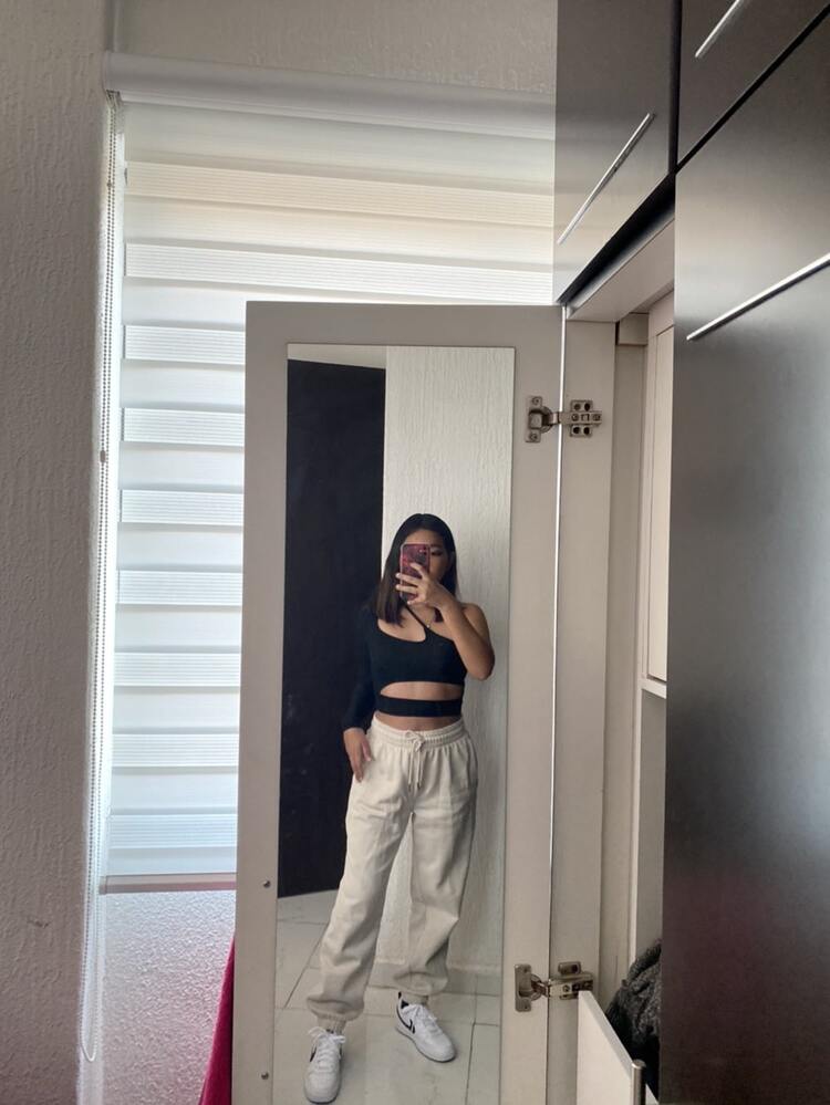 Celeste Asimetrik Kesimli Crop Top