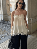 Sia Lace Trim Cami Top