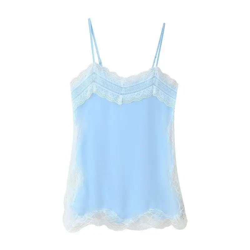 Sia Lace Trim Cami Top