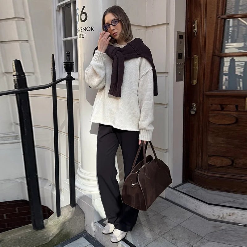 Joyce Loose Knitted Pullover