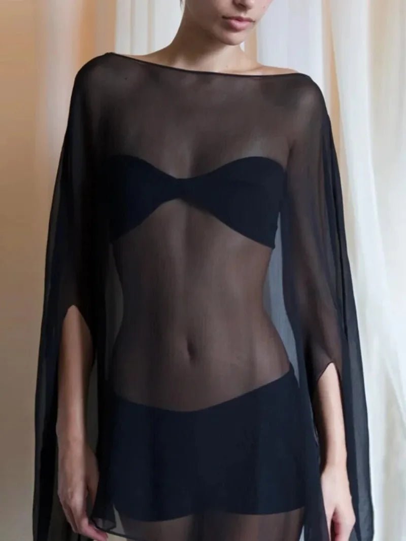 Samantha Loose Blouse Cover-up